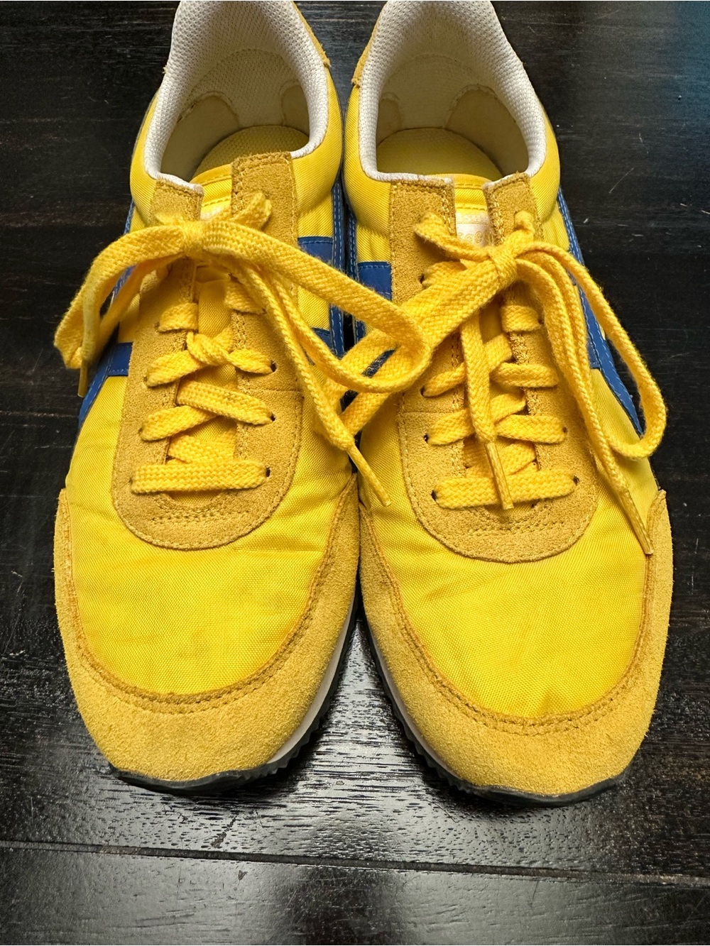 Asics ONITSUKA TIGER New york Tai-Chi Yellow imperial 1183A205 size 9